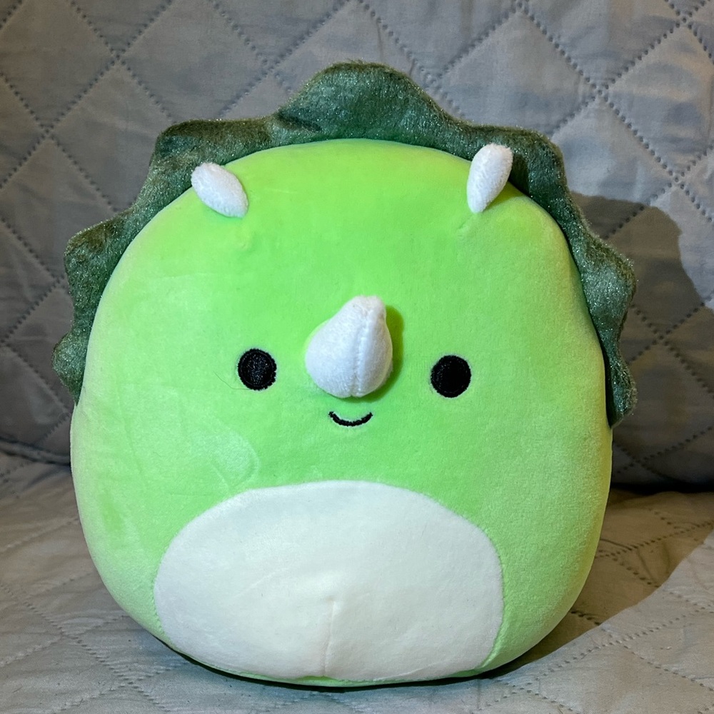 Tristan 8” Triceratops Squishmallow